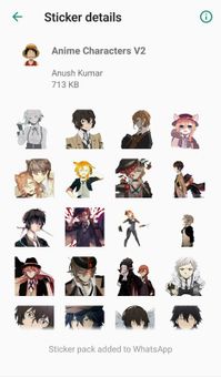 Otaku Nadu Sticker Pack screenshot 6