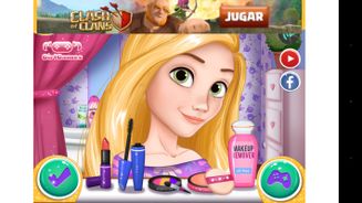 Elsa and Rapunzel College Screenshot