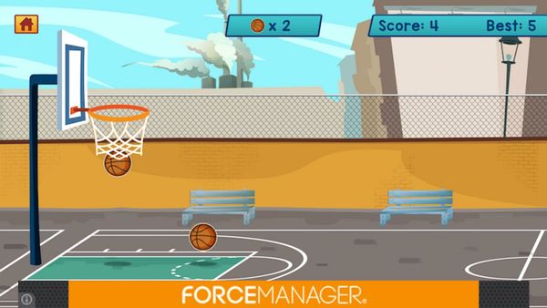 Basketball Bubble Toss Burst Free Mega Super Games screenshot 4