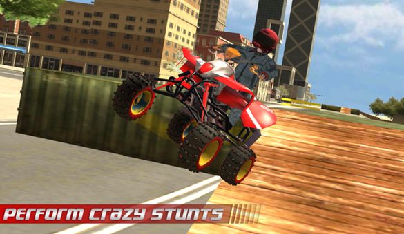 ATV Quad City Bike: Stunt Racing Game screenshot 4