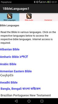 Bible Languages screenshot 3