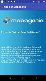 Thips For Mobogenie screenshot 4