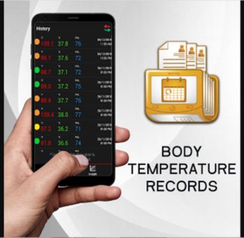 Body Temperature Health Diary screenshot 2