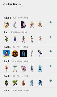 Dragon Ball Stickers - WAStickerApps screenshot 3