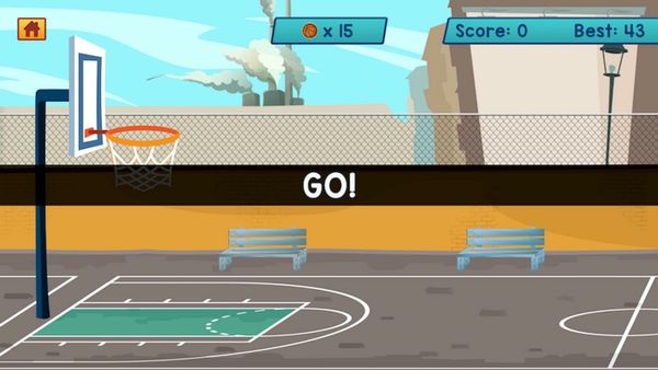 Basketball Bubble Toss Burst Free Mega Super Games screenshot 2