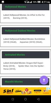 Movies Browser - Movies Downloader App screenshot 8