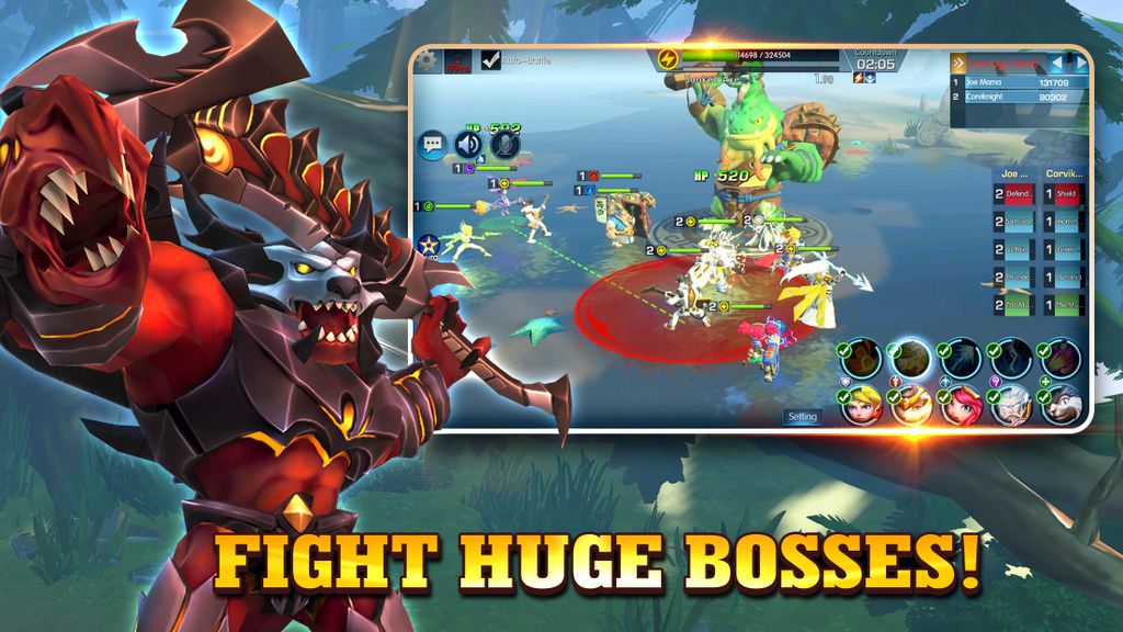 Elemental Titans：3D Idle Arena - Old Versions APK