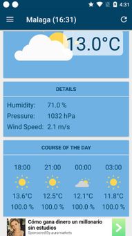 The Weather App screenshot 2