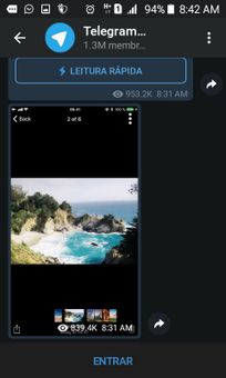 Telegram Black screenshot 3