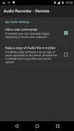 Audio Recorder - Remote Screenshot