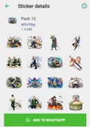 One Piece Stickers - WAStickerApps Screenshot