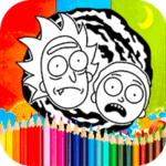 Coloring Rick And Morty Games APK