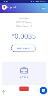 Btc Pool screenshot 2