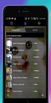 Messenger Transparent Fb theme screenshot 4