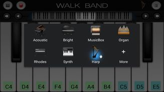 Harp Sound Plugin Screenshot