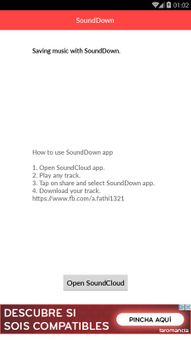 SoundDown for SoundCloud screenshot 1
