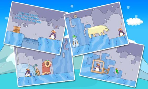 Penguin Racing Adventure screenshot 1