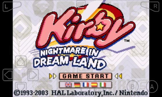 Kirby - Nightmare in Dream Land screenshot 1