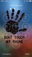 Don't Touch Lock Screen Screenshot