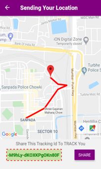Trackolo - Live Location Sharing Like Food Delivery screenshot 2