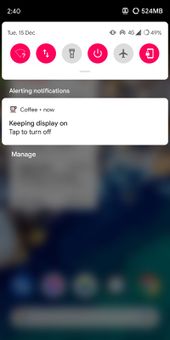 Coffee screenshot 2