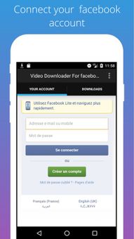 Video Downloader For facebook screenshot 2