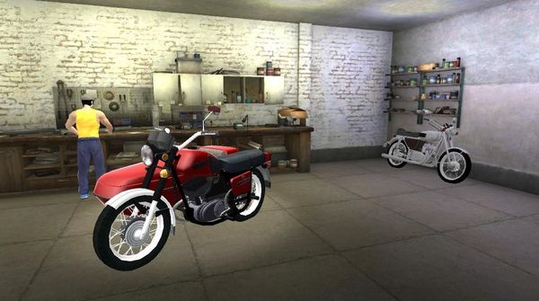 Russian Moto Race the Traffic screenshot 1