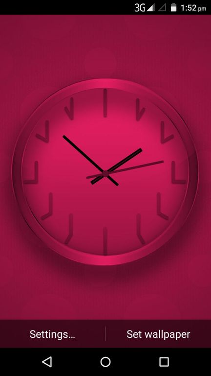 Clock WP Clock Live Wallpaper APK (Android App) - Free Download