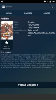 MangaMobile screenshot 1