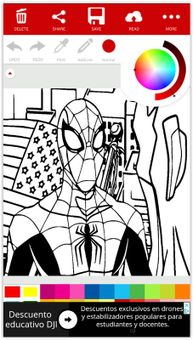 Coloring SpiderMan Games screenshot 2
