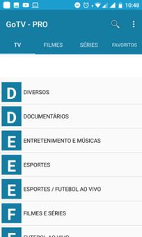 GoTV - PRO screenshot 1