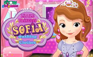 Baby Princess Washing clothes Screenshot