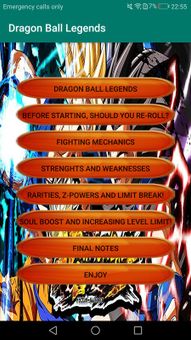 Dragon Ball Legends Guide screenshot 1