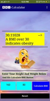 BMI-Calculator | Body mass Index Calculator For free | By Jaidan Maity screenshot 6