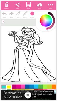 Coloring Princess Games screenshot 3