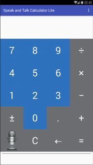 Speak and Talk Calculator Lite screenshot 1