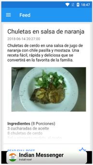 Un viaje a través de la comida screenshot 1