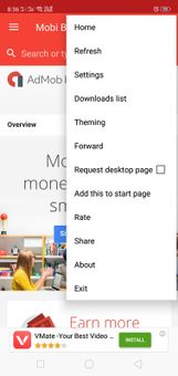 Mobi Browser screenshot 5