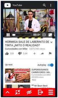 MiniTube screenshot 2