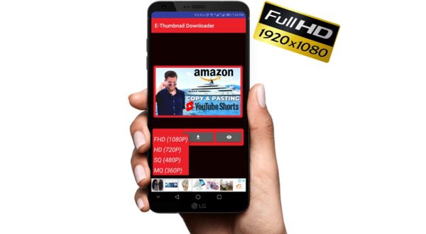 E-Thumbnail | YouTube Video Thumbnail Downloader screenshot 1