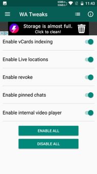 WA Tweaks for WhatsApp screenshot 3