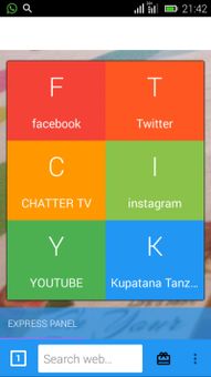 cheetah browser screenshot 1