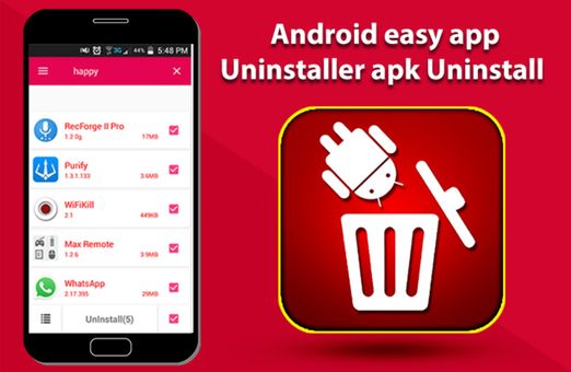 Android easy app Uninstaller apk Uninstall screenshot 3