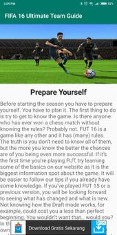 FIFA 16 Ultimate Team Guide screenshot 1