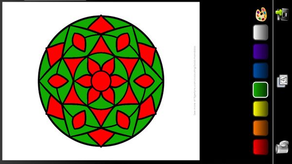 Geometric Coloring Master screenshot 1
