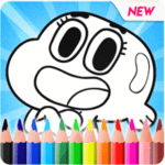 Gumballl Coloring Book APK