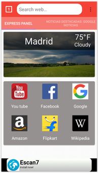 Cyclone Browser Fast & Easy screenshot 1