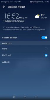 HUAWEI Weather screenshot 1