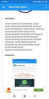 Blue Apk Store screenshot 6