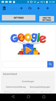 Meggen-Browser screenshot 1